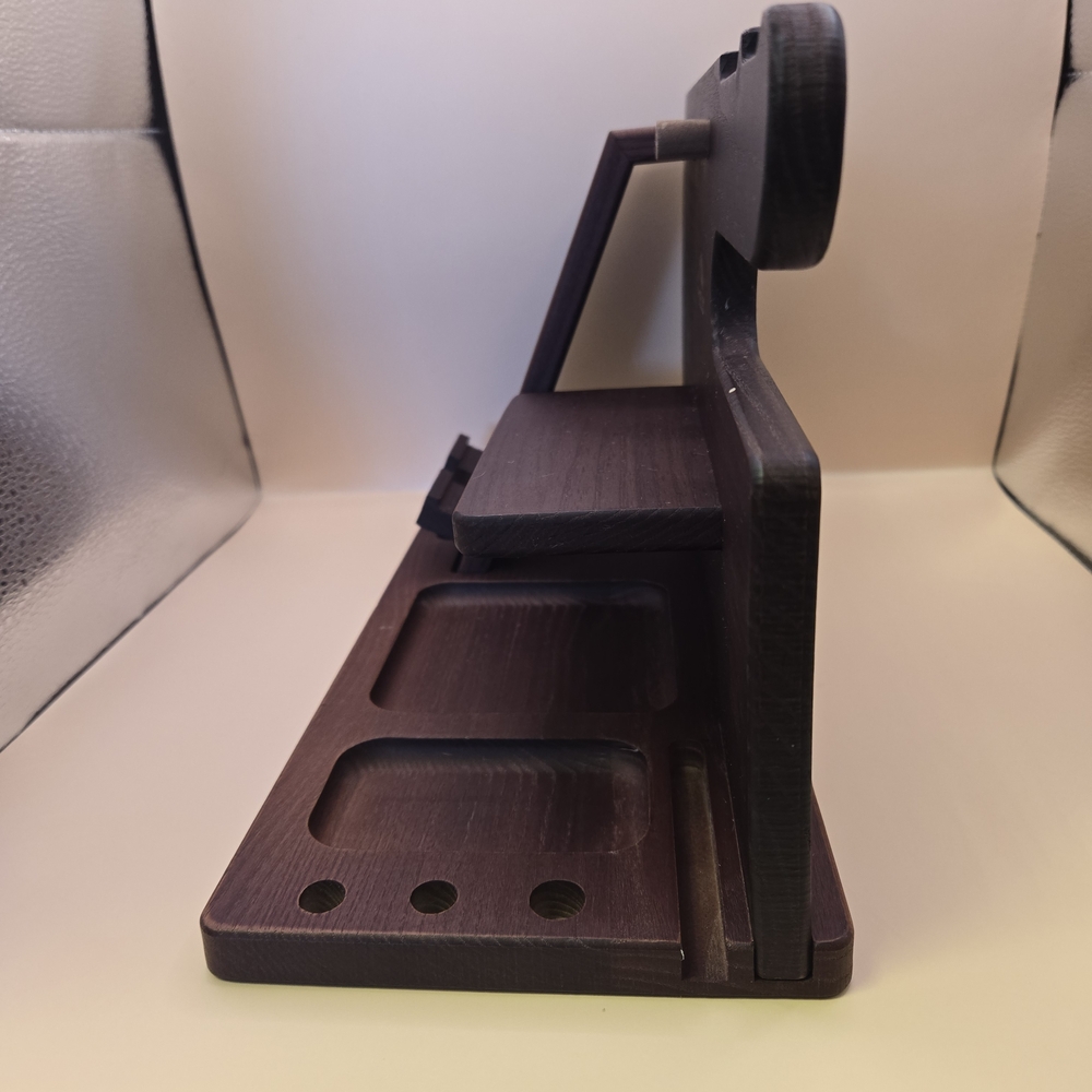 Wooden Desk Organizer by - Brown - Picture 3 of 6